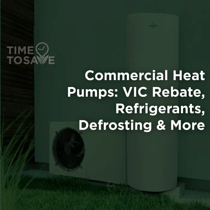 Read our latest posts on our Time To Save blog: Commercial heat pumps